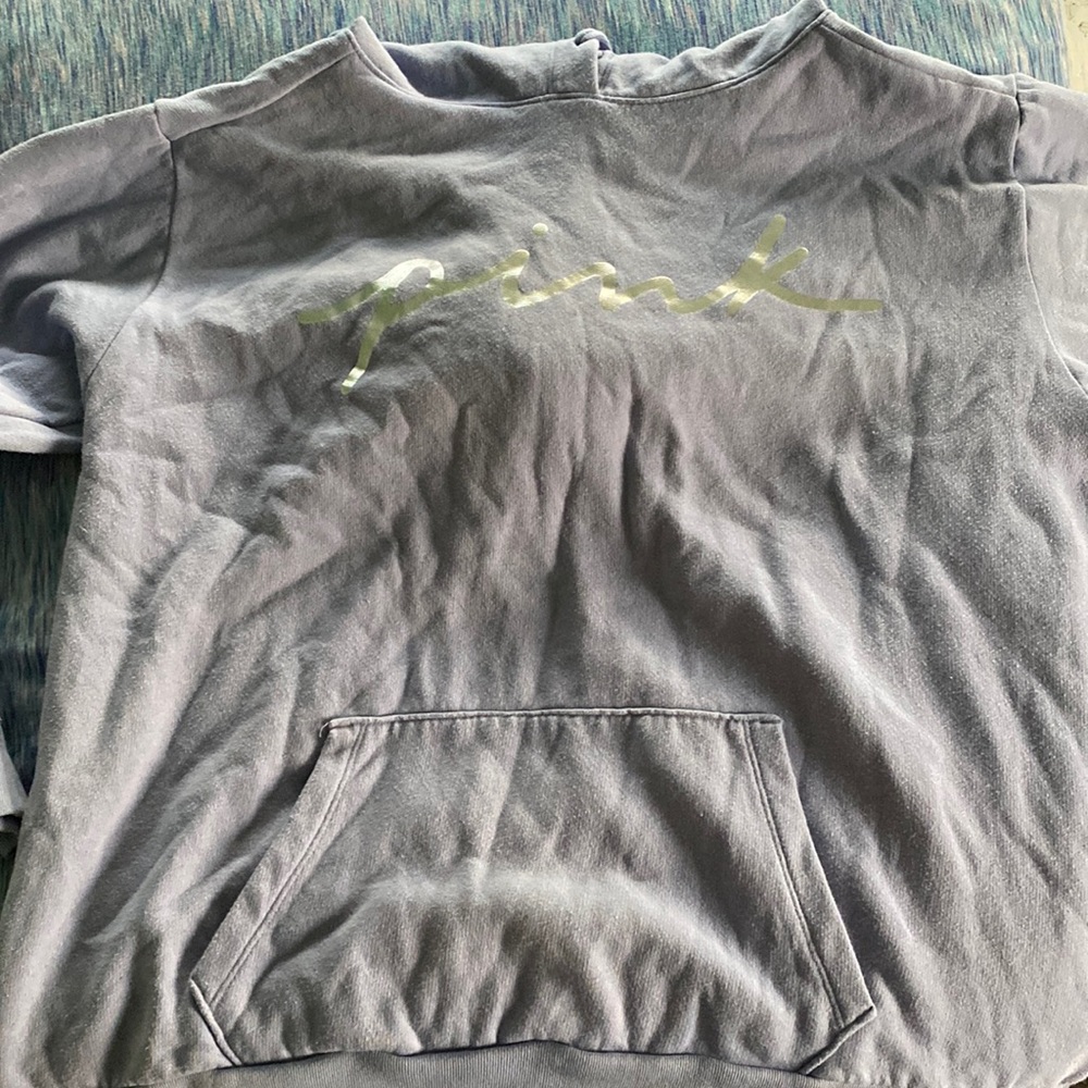gently used pink hoodie in XL